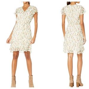 Sam Edelman Floral Shirred Skirt Dress